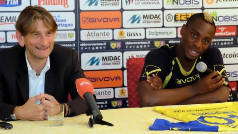 M'Poku: «Subito convinto dal Chievo»