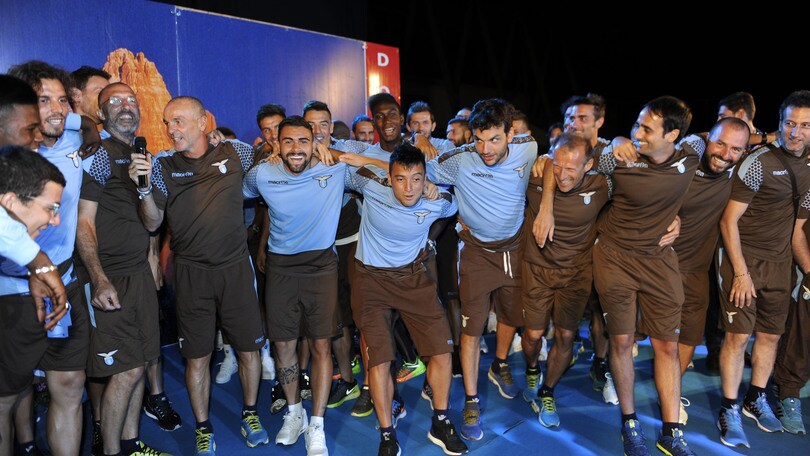 Lazio, che festa per la presentazione!