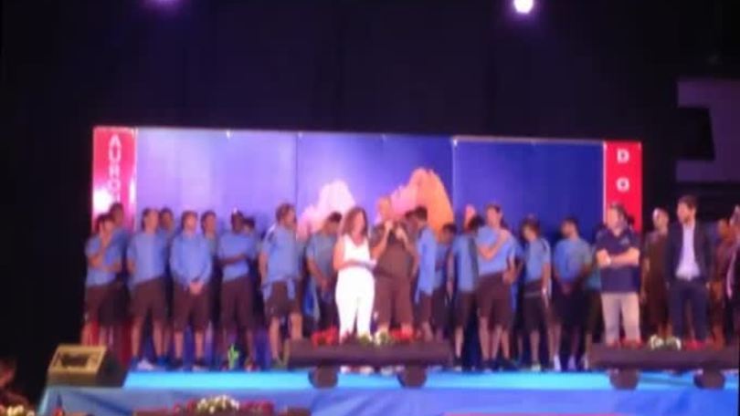 Una Lazio... tifosa. Che festa al Palaroller