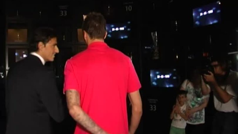 Entusiasmo allo store per Mandzukic