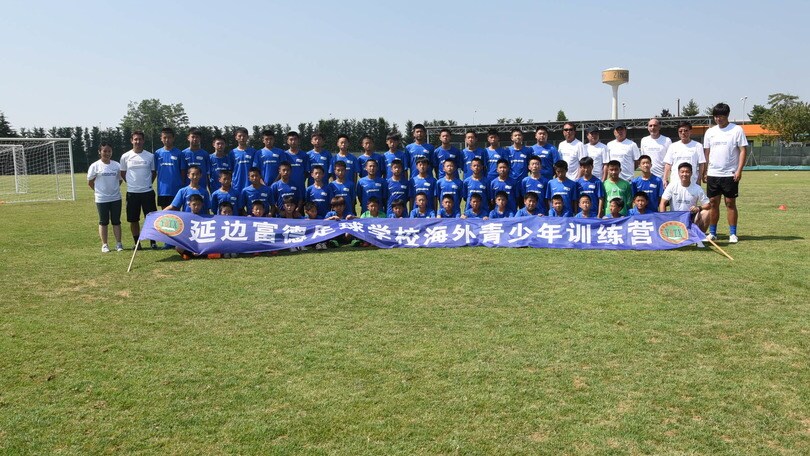 Parte l'Atalanta Football Camp: in campo 50 giovani cinesi