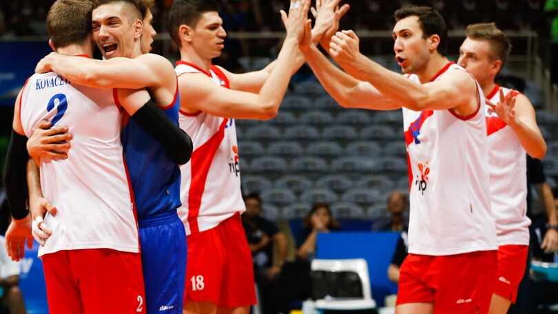 World League, la Serbia batte i polacchi e fa fuori l'Italia