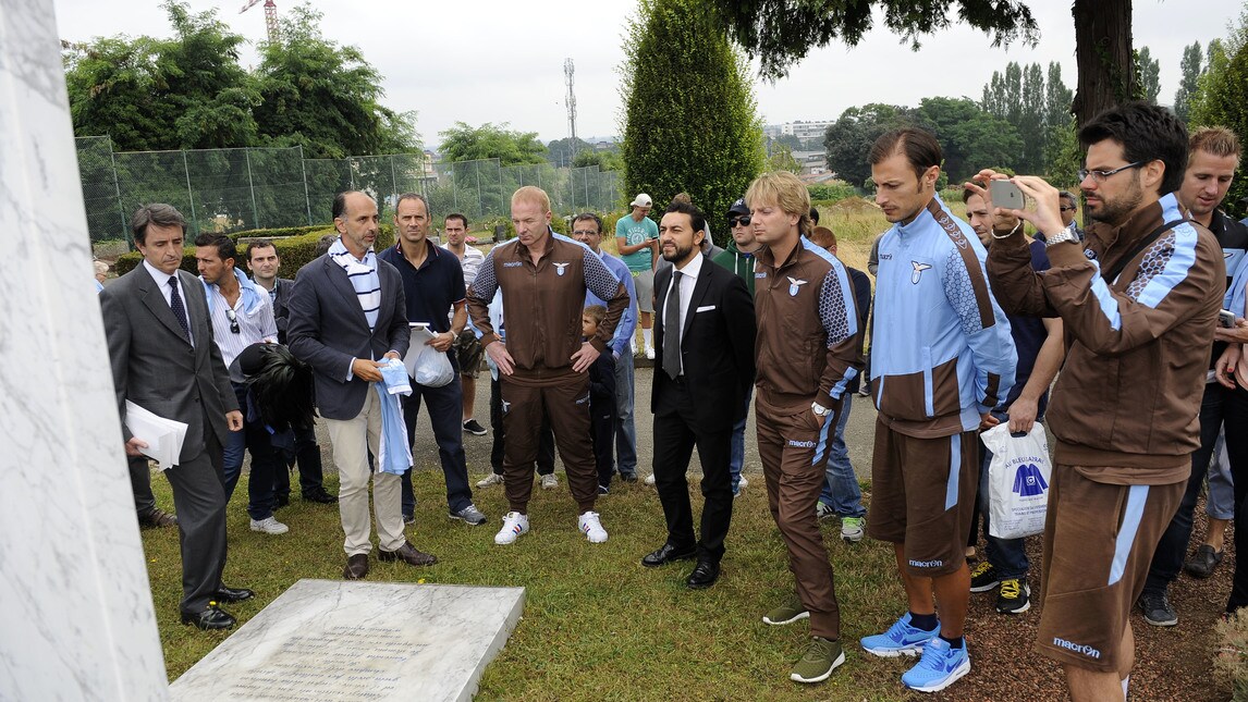 Lazio, visita alla tomba di Bigiarelli