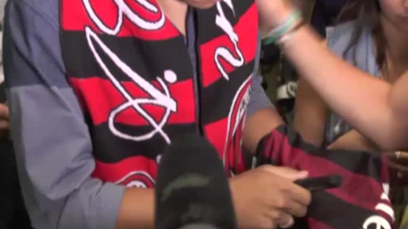 Che entusiasmo per Bacca!