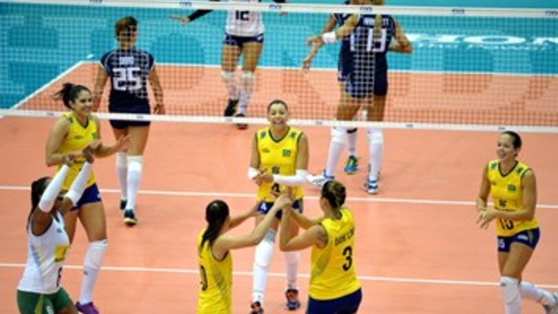 Volley: World Grand Prix, troppo Brasile per l'Italia