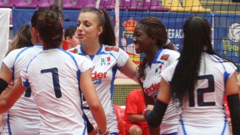 Volley: L'Under 16 vince contro il Portogallo