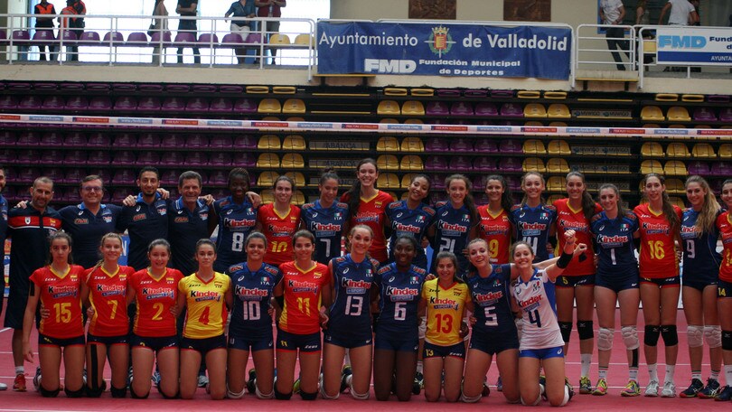 Volley: Wevza: L'Under 16 supera la Spagna