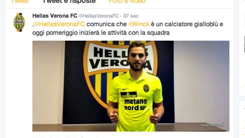 Verona-Winck: fatta. Prestito con riscatto