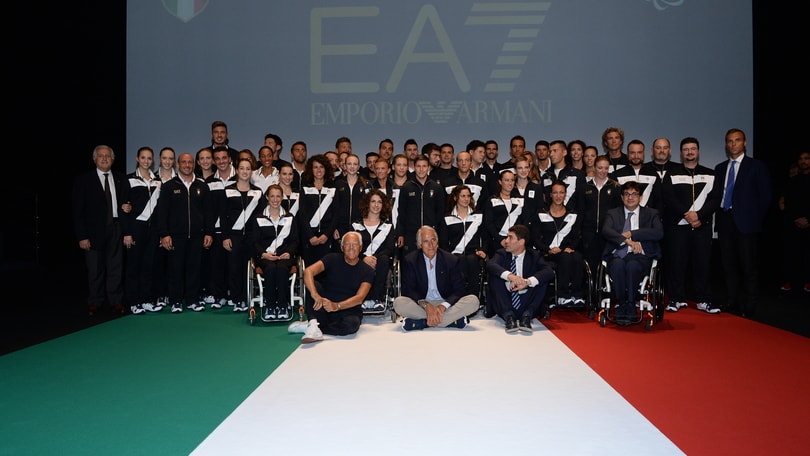 Giorgio Armani official outfitter dei Giochi Olimpici e Paralimpici di Rio 2016