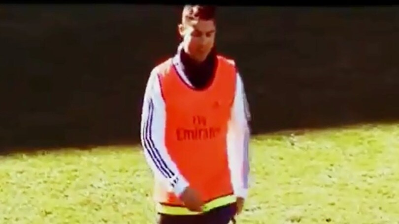 Ronaldo, che sfogo in allenamento contro Benitez!