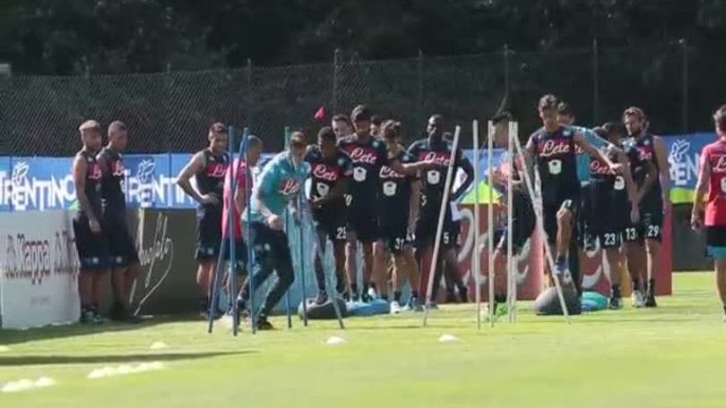Napoli, allenamenti duri. Ecco il metodo Sarri