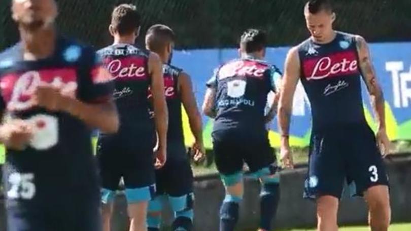 Il Napoli si allena a Dimaro - parte 2