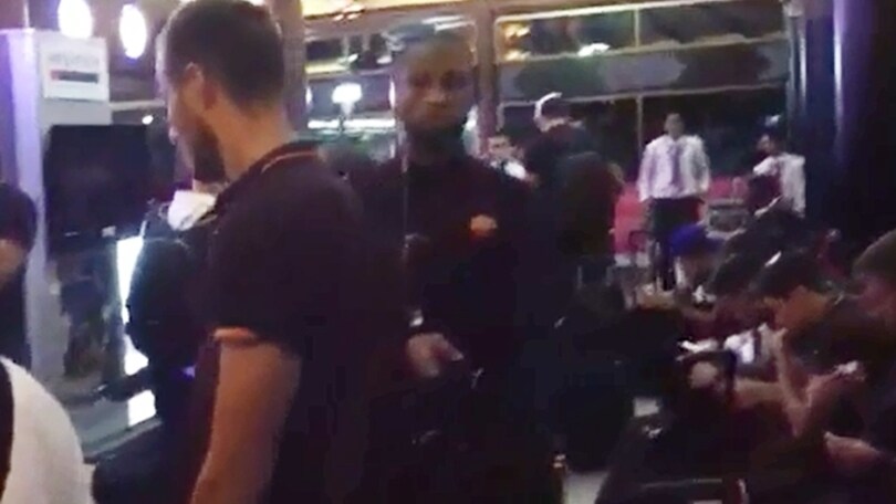 Roma arrivata in Indonesia, l'attesa a Giacarta