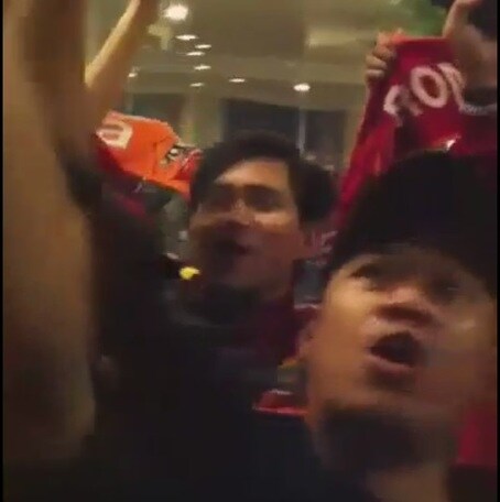 Roma, anche l'Indonesia canta: «C'è solo un Capitano»