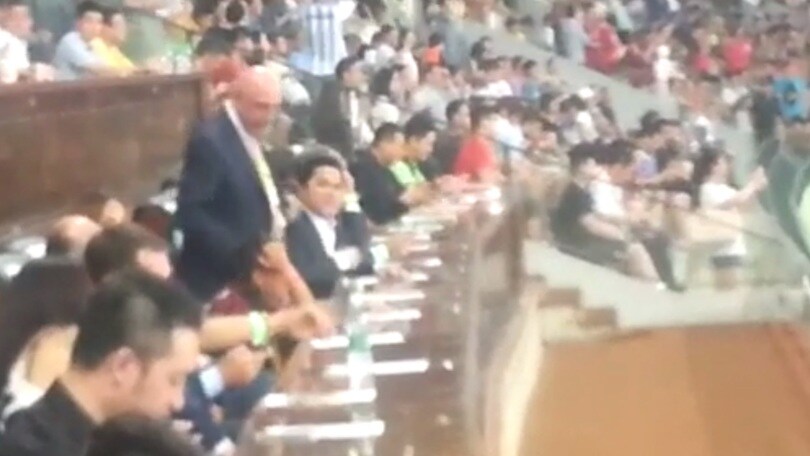 Thohir e Galliani vedono il derby seduti accanto