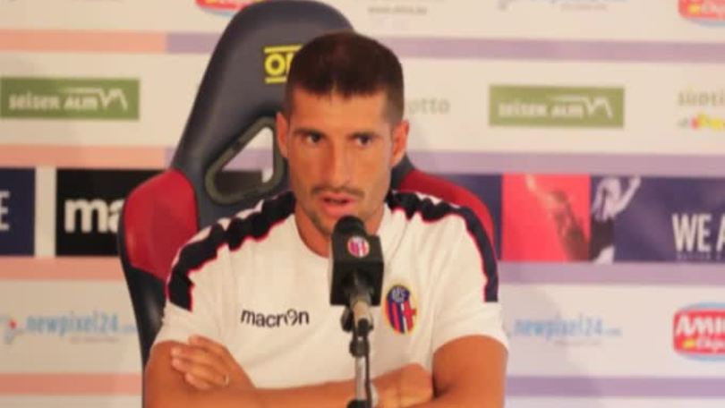Brienza: "Sono venuto di corsa a Bologna"