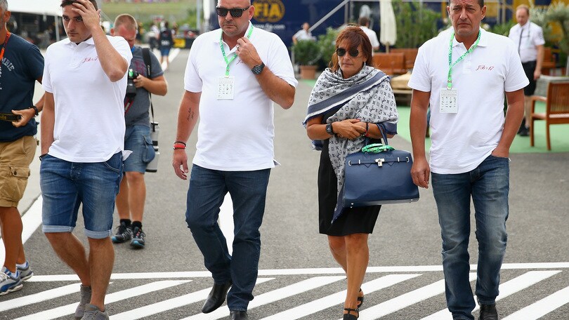 F1, Gp di Ungheria: i genitori di Jules Bianchi nel paddock