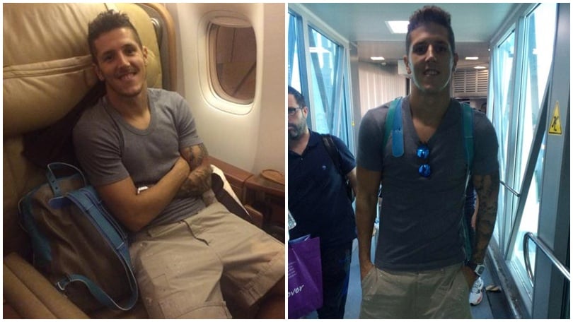 Inter, Jovetic è atterrato a Milano