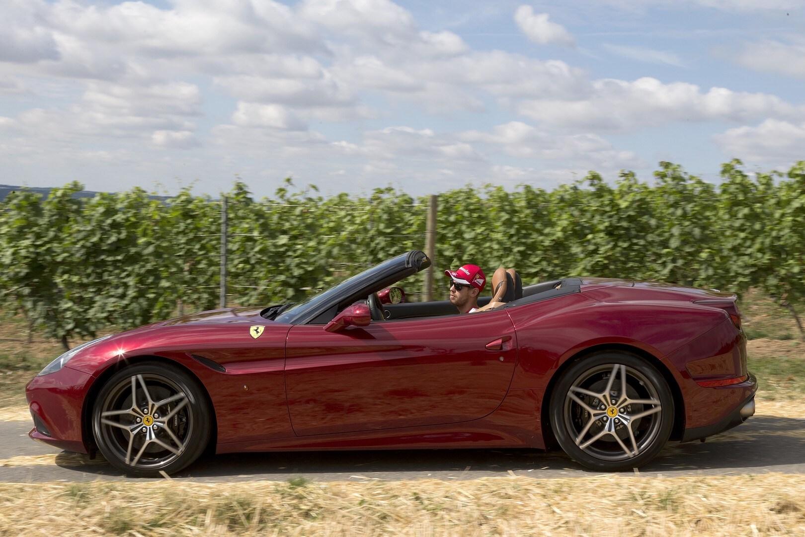 Vettel tester d'eccezione sulla Ferrari California