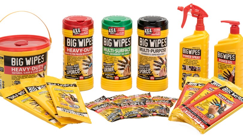 BigWipes: il salva-mani per motociclisti