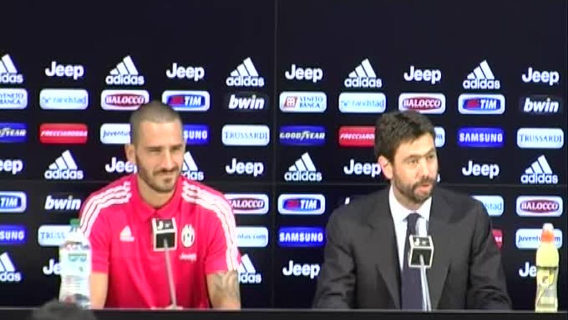 Agnelli: "Con Leo per altri cinque anni insieme. Orgogliosi del blocco-juve"