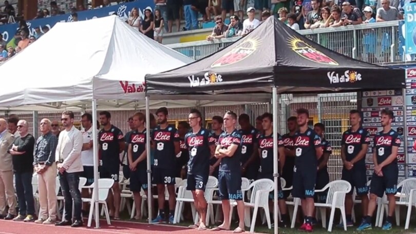 Napoli, la benedizione alla squadra