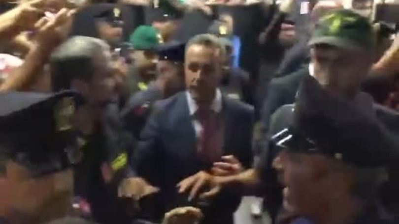 Salah, che entusiasmo a Fiumicino!
