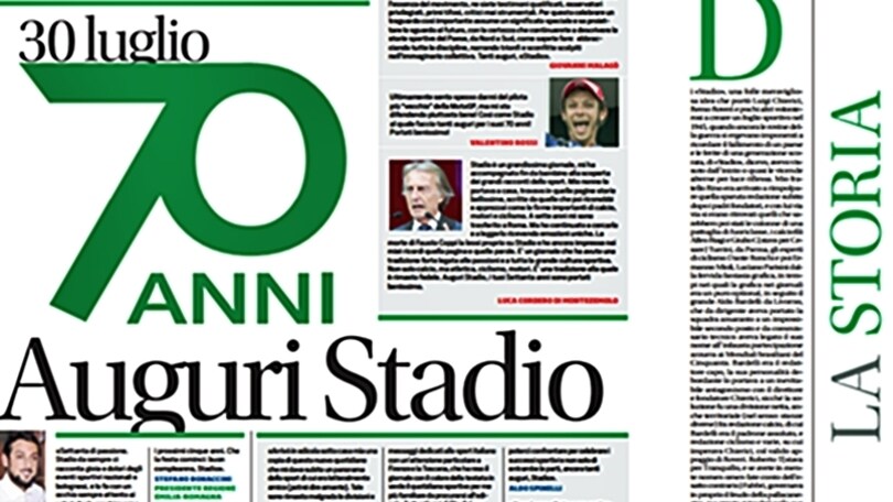 Stadio, un'idea geniale e folle