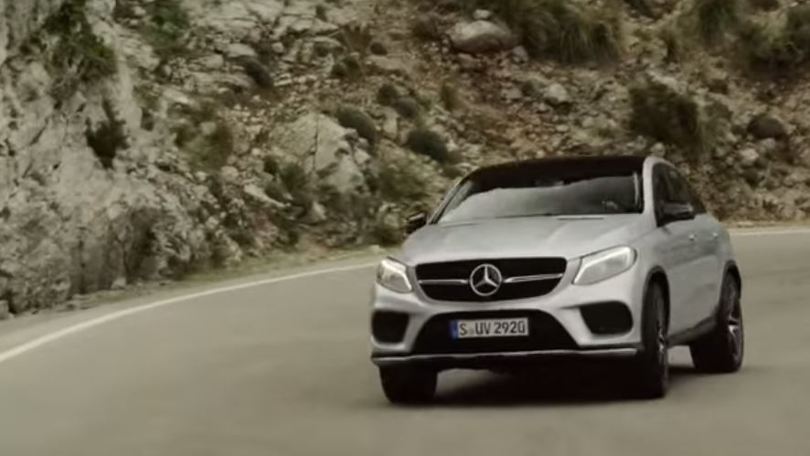 Hamilton prova la nuova Mercedes GLE