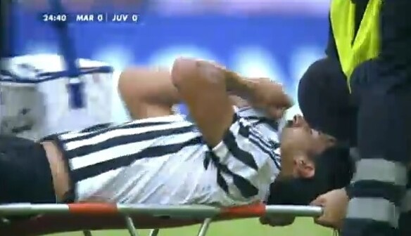 Juve, Khedira ko: almeno un mese di stop