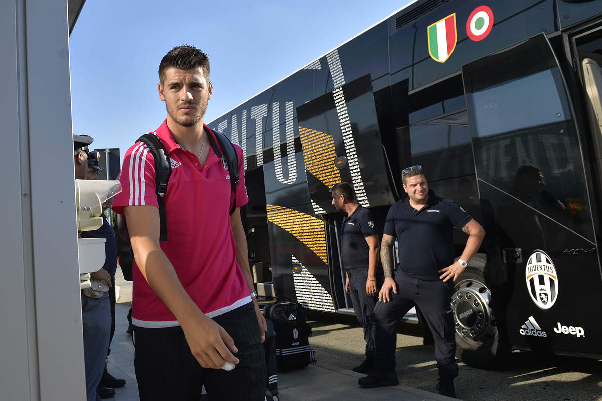 Juve, Morata ko: a rischio la Supercoppa