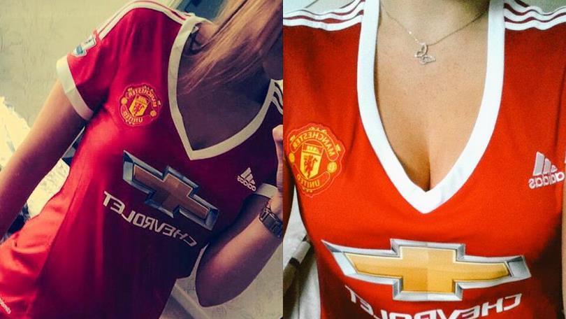 United, la maglia sexy divide le donne