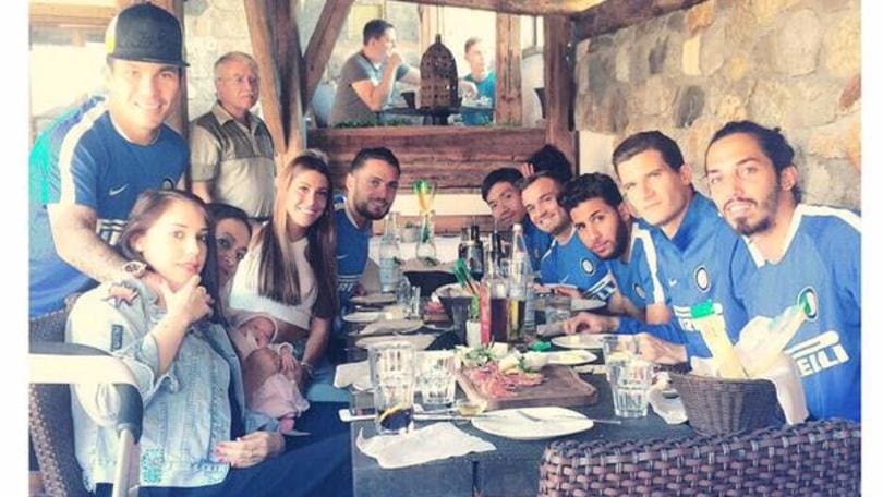 L'Inter da oggi fino a sabato a Brunico
