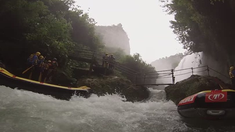 Centro Rafting Marmore, l'imbarco