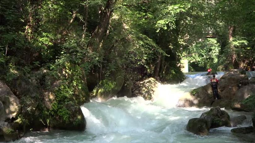 Centro Rafting Marmore, i tre salti