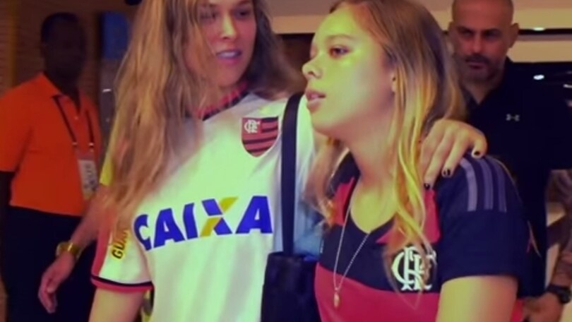 Flamengo, Ronda Rousey in tribuna