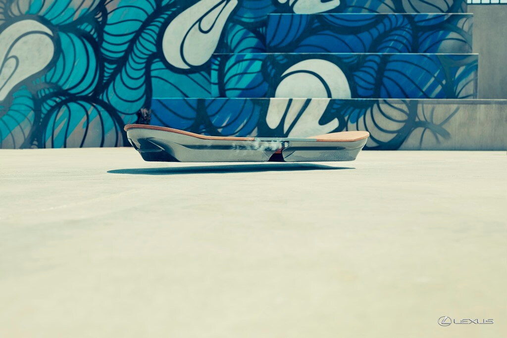 Lexus Hoverboard, il video dello skate a levitazione