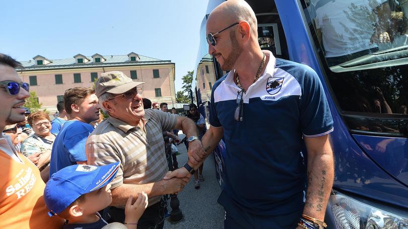 Allenamento calcio Sampdoria merchandising Allenamento calcio Sampdoria merchandising