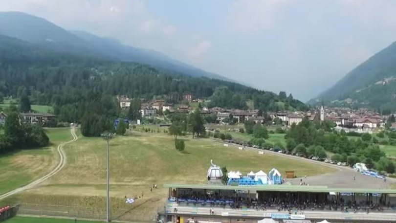 Napoli: il campo d'allenamento visto dal drone