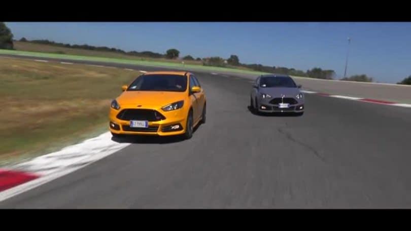 Ford Focus ST, la compatta da 250 cv in pista a Vallelunga