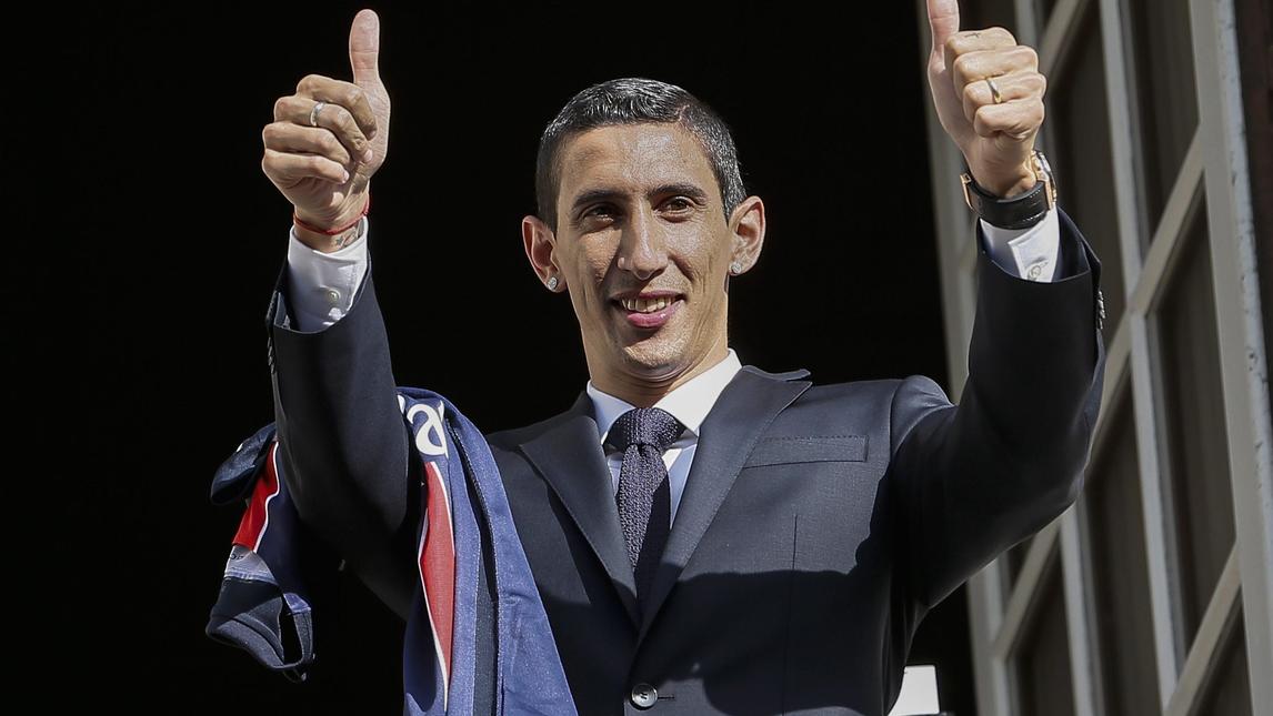 Di Maria si presenta al Psg: presentazione in grande stile