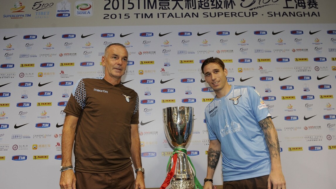 Supercoppa, la carica di Biglia e Pioli