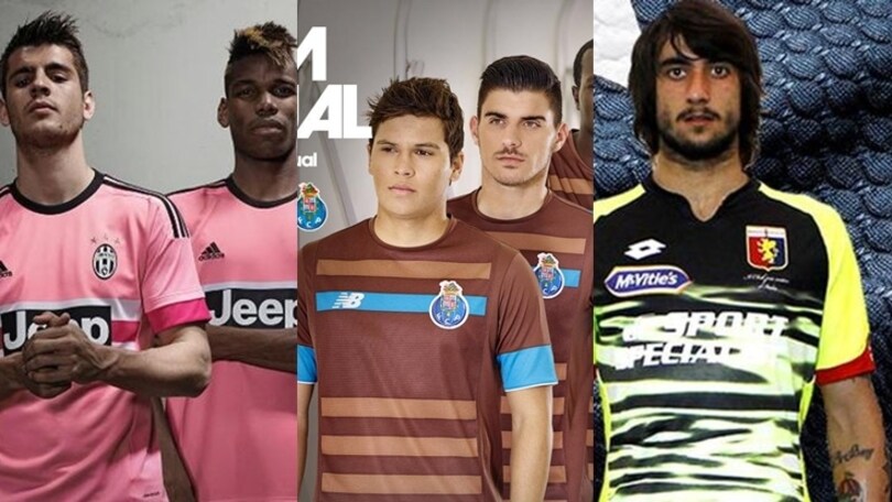 Maglie inguardabili, anche Juve e Genoa nella "Flop 11"