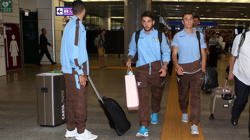 La Lazio torna a Roma per preparare la Champions