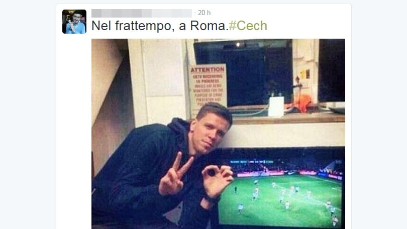 Cech, che papere! E nelle ironie su Twitter c'è Szczesny