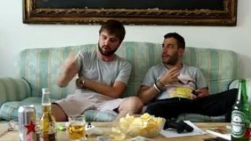 L'amore è Dzeko. Il corto è da ridere