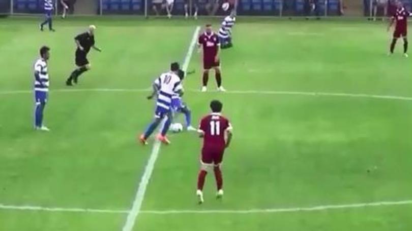 Gol pazzesco da centrocampo!