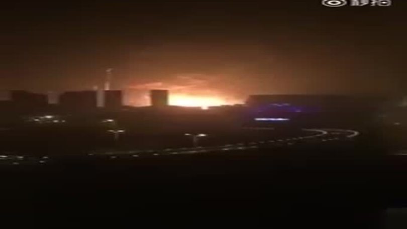 Incredibile esplosione a Tianjin in Cina