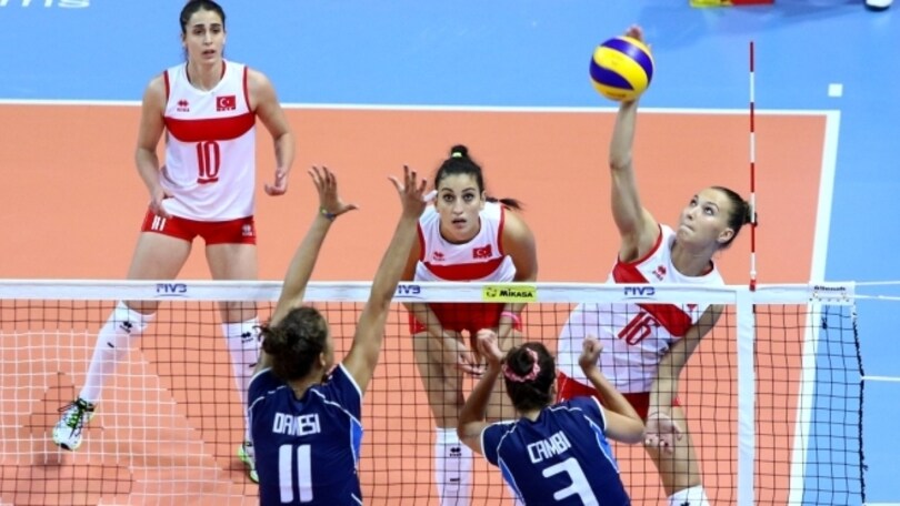 Volley: Mondiali U. 23 l'Italia si inchina alla Turchia