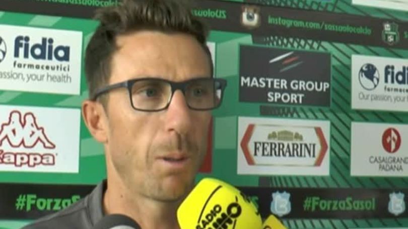 Di Francesco: "E' un derby sentito"